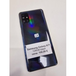 Samsung Galaxy A71 128GB black rabljen