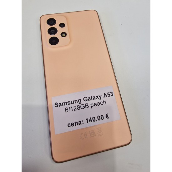 Samsung Galaxy A53 6/128GB peach Samsung Galaxy A53 6/128GB peach