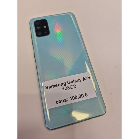 Samsung Galaxy A71 128GB blue rabljen Samsung Galaxy A71 128GB blue rabljen