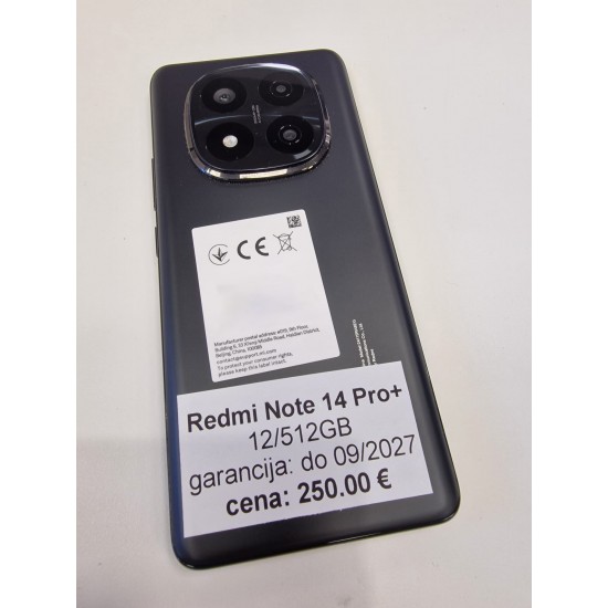 Redmi Note 14 Pro+ 12/512GB