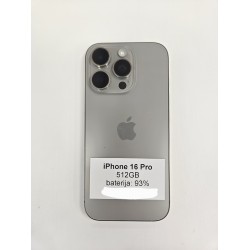 Apple iPhone 16 Pro 512GB Silver