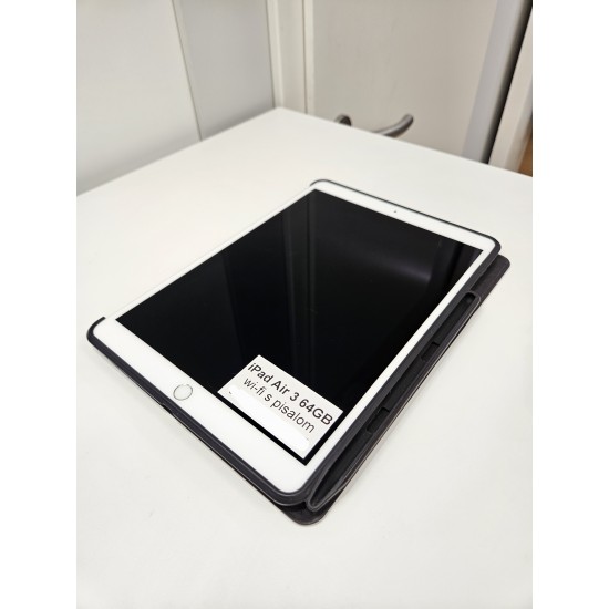iPad Air 3 64GB White + pisalo