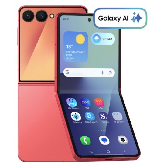 Samsung Galaxy Z Flip7 12GB/256GB coralred *odprta embalaža