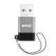 OTG adapter BWOO BZ-38 USB-C v USB - siv