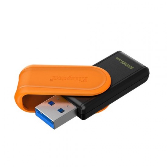 USB spominski ključek Kingston DataTraveler Exodia S 256GB - črn/oranžen USB spominski ključek Kingston DataTraveler Exodia S 256GB - črn/oranžen