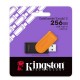 USB spominski ključek Kingston DataTraveler Exodia S 256GB - črn/oranžen USB spominski ključek Kingston DataTraveler Exodia S 256GB - črn/oranžen