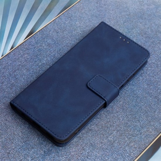 Flip torbica Smart Velvet za Samsung Galaxy A57 5G - črna