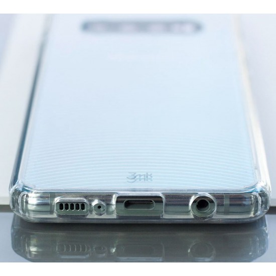 Silikonski etui Armor za Samsung Galaxy A41 - prozoren