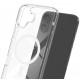 Silikonski etui MagCase za Apple iPhone 17 - prozoren