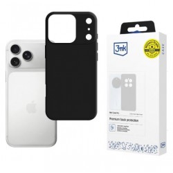 Etui 3MK MATT CASE za Apple iPhone 17 Pro Max - črn