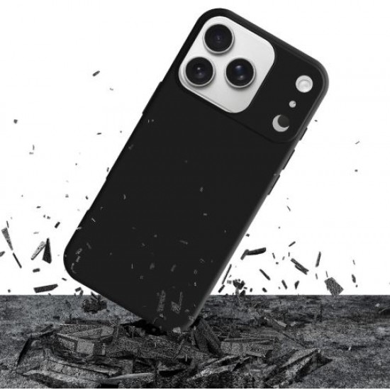 Etui 3MK MATT CASE za Apple iPhone 17 Pro Max - črn