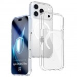 Silikonski etui MagCase za Apple iPhone 17 Pro - prozoren