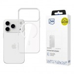 Silikonski etui MagCase za Apple iPhone 17 Pro Max - prozoren