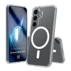 Etui 3MK ARMOR MagCase za Samsung Galaxy S25 FE - prozoren