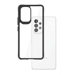 Etui 3MK SATIN ARMOR + za Samsung Galaxy A33 5G - črn, prozoren