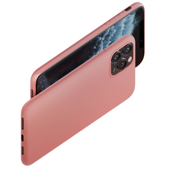 Silikonski etui Matt Case za Apple iPhone 13 Mini lychee