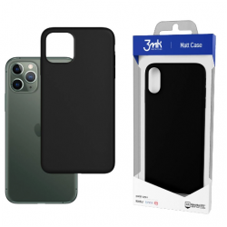 Etui 3MK MATT CASE za Apple iPhone 12 / 12 Pro - črn Etui 3MK MATT CASE za Apple iPhone 12 / 12 Pro - črn