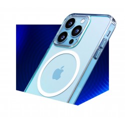 Silikonski etui MagCase za Apple iPhone 14 Pro - prozoren Silikonski etui MagCase za Apple iPhone 14 Pro - prozoren