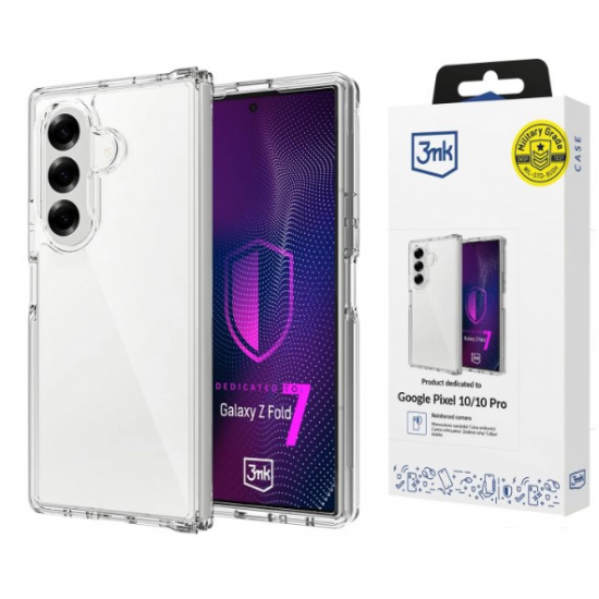 Ovitek 3MK ARMOR za Samsung Galaxy Z Fold 7- prozoren