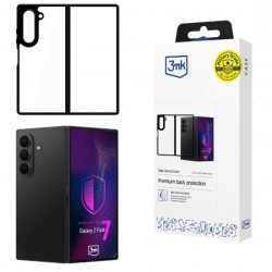 Etui 3MK SATIN ARMOR + za Samsung Galaxy Z Fold7 - črn, prozoren