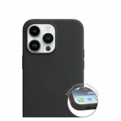 4smarts silikonski ovitek za Apple iPhone 14 - črn