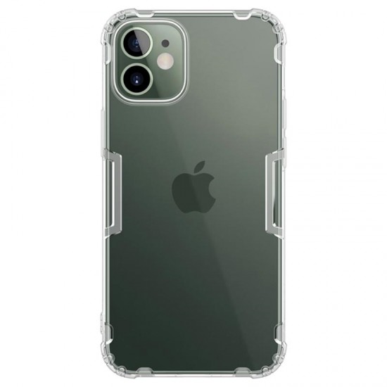 Silikonski ovitek Nillkin Nature za Apple iPhone 12 Mini - prozoren