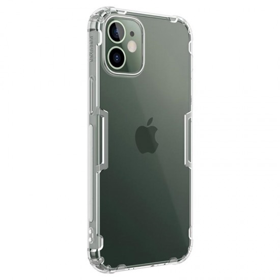 Silikonski ovitek Nillkin Nature za Apple iPhone 12 Mini - prozoren