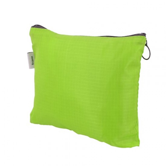 Zložljiva potovalna torba / nahrbtnik - zelen