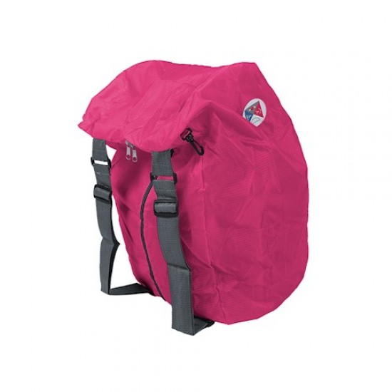 Zložljiva potovalna torba / nahrbtnik - roza