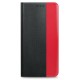 Flip etui PRIO za Apple iPhone 14 Pro - črno rdeč