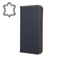 Etui Genuine Leather Smart Pro za Huawei P40 - črn