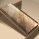Etui Smart Clear View za Samsung Galaxy A21 - zlat