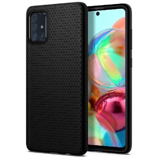 SPIGEN Liquid Air za Samsung Galaxy A71 - matt črna SPIGEN Liquid Air za Samsung Galaxy A71 - matt črna