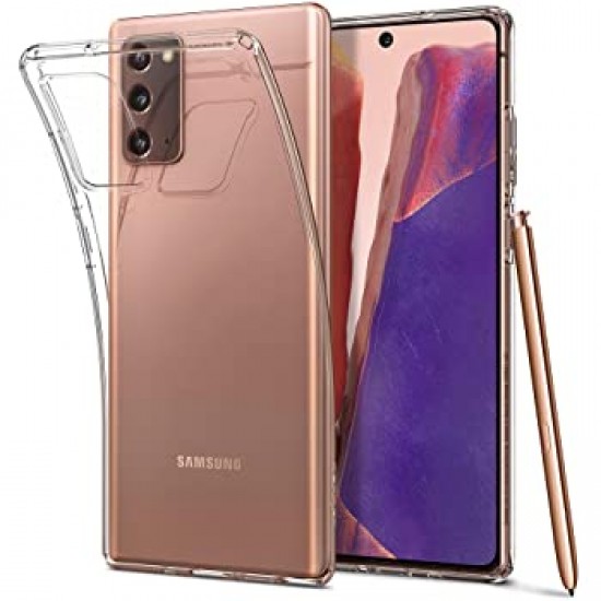 Ovitek SPIGEN Liquid Crystal za Samsung Galaxy Note 20 - prozoren