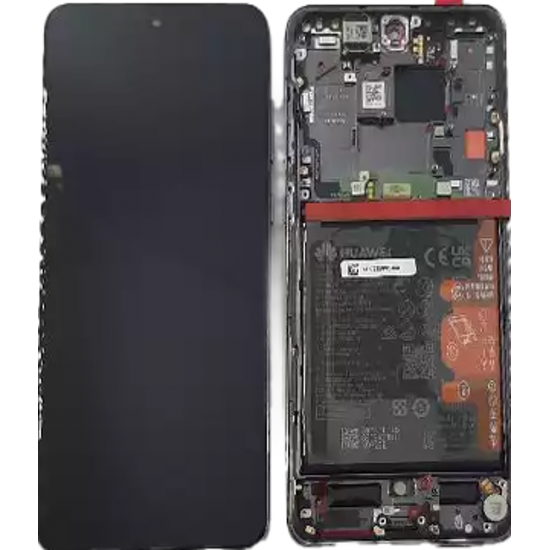 Display incl. battery (Original) - Black, Huawei Mate 50