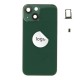 Rear cover excl. small parts (Pulled A) - Green, For iPhone 13 mini