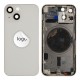 Rear cover excl. small parts (Pulled A) - White, For iPhone 13 mini