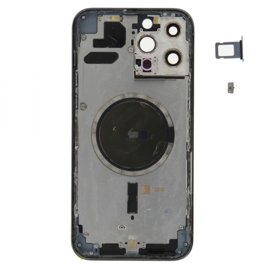 Rear cover excl. small parts (Pulled A) - Sierra Blue, For iPhone 13 Pro Max