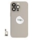 Rear cover excl. small parts (Pulled A) - Gold, For iPhone 13 Pro