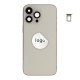 Rear cover incl. small parts (Pulled C) - Gold, For iPhone 14 Pro Max