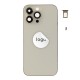 Rear cover excl. small parts (Pulled A) - Gold, For iPhone 14 Pro Max