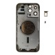 Rear cover excl. small parts (Pulled A) - Gold, For iPhone 14 Pro Max