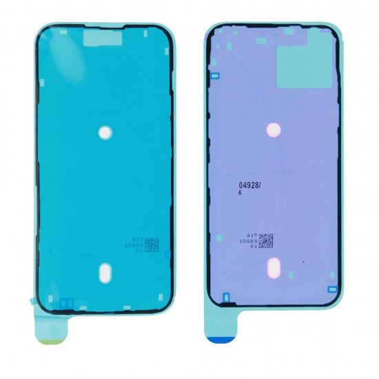 Rear cover incl. small parts (Pulled A) - Yellow, For iPhone 15 Plus