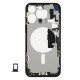 Middle frame incl. small parts (Pulled B) - Blue, For iPhone 15 Pro Max Middle frame incl. small parts (Pulled B) - Blue, For iPhone 15 Pro Max