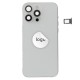 Rear cover incl. small parts (Pulled A) - White, For iPhone 15 Pro Max Rear cover incl. small parts (Pulled A) - White, For iPhone 15 Pro Max