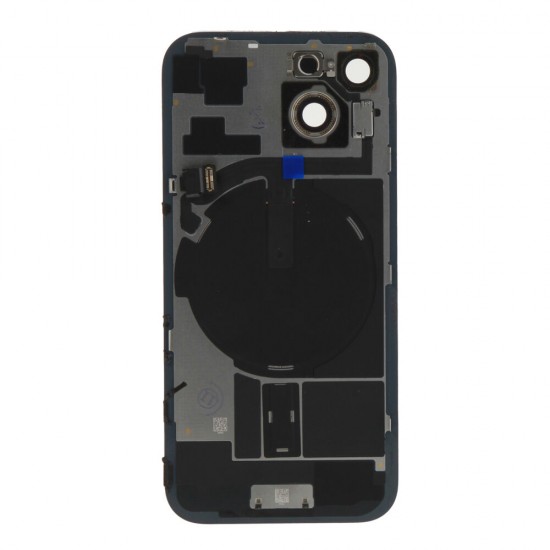 Back glass (Pulled C) - Blue, For iPhone 15 Back glass (Pulled C) - Blue, For iPhone 15
