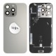 Back glass (Pulled A) - Grey, For iPhone 16 Pro Max