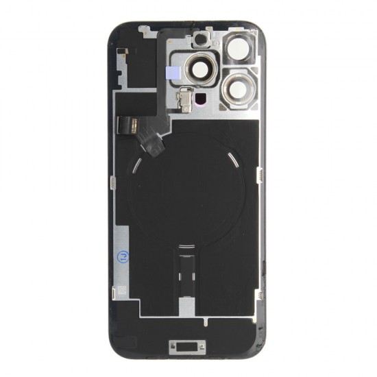 Back glass (Pulled A) - Grey, For iPhone 16 Pro Max
