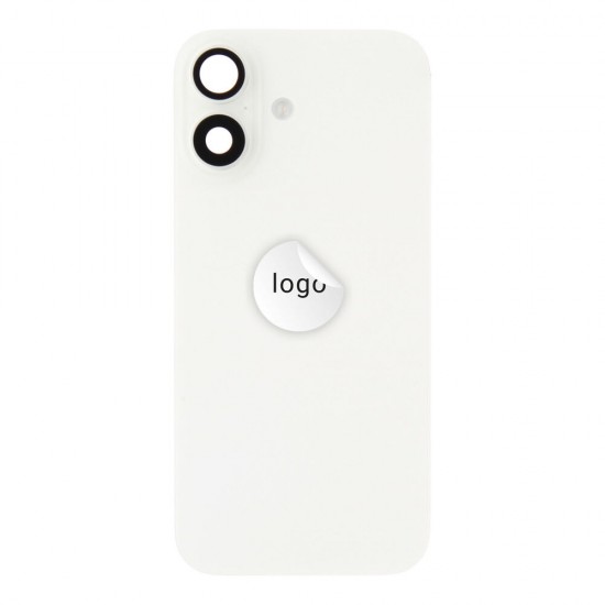 Back glass (Pulled B) - White, For iPhone 17