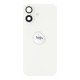 Back glass (Pulled B) - White, For iPhone 17